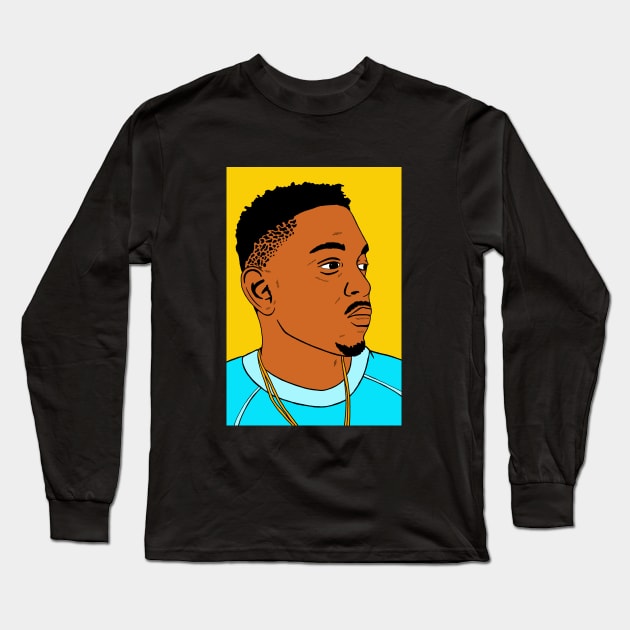 Kendrick Lamar Long Sleeve T-Shirt by Woah_Jonny